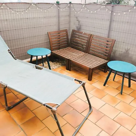 Cap D'agde Maison Mitoyenne T2 Piscine Parking Proche Village Naturiste Apartment Agde